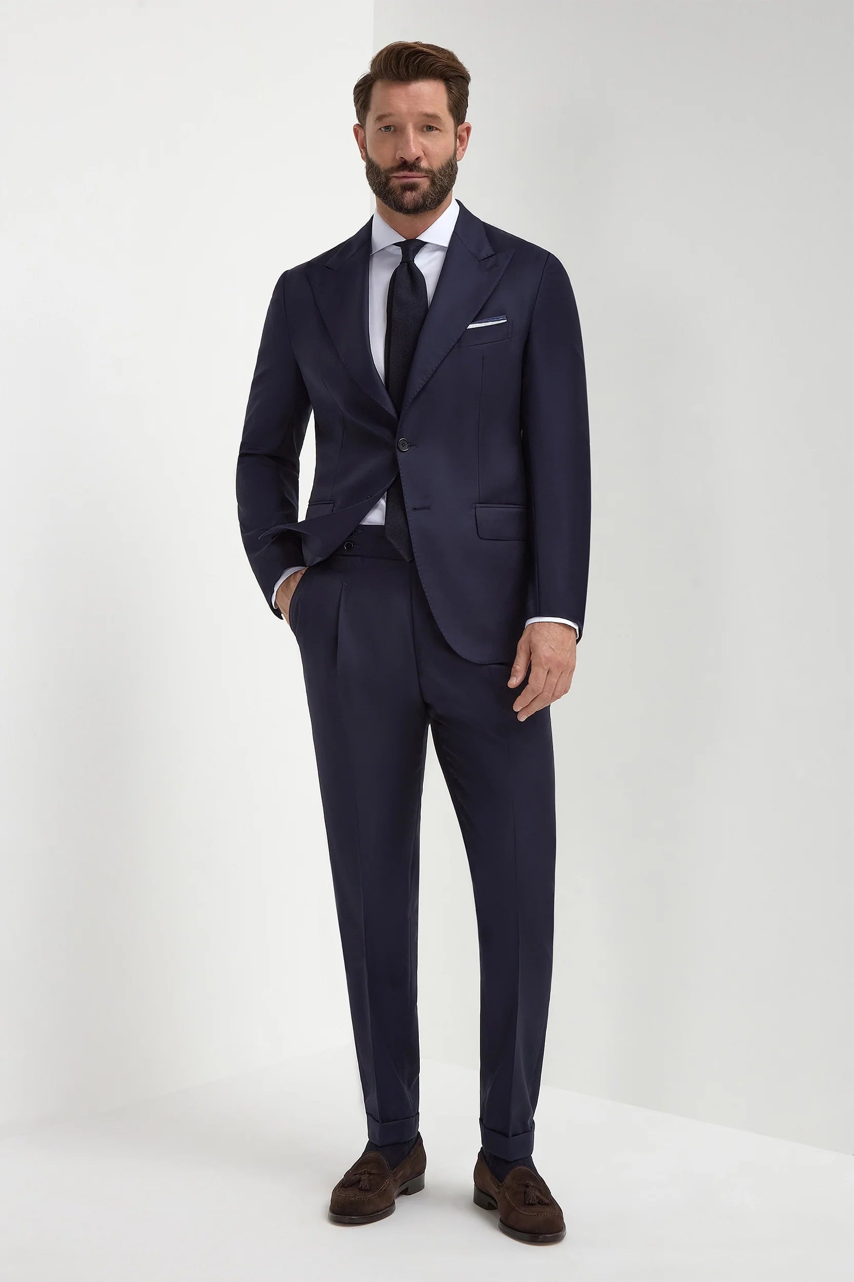 Blue suit
