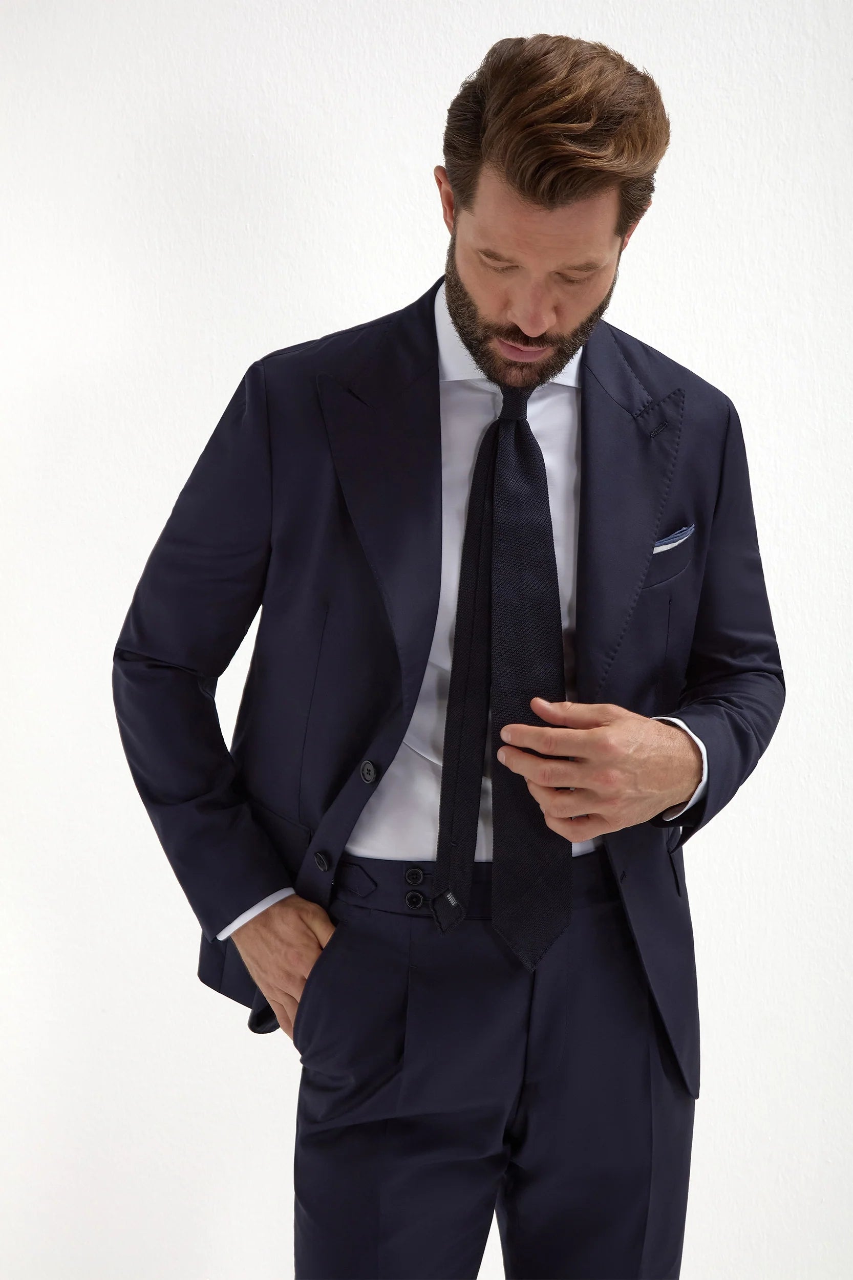Blue suit