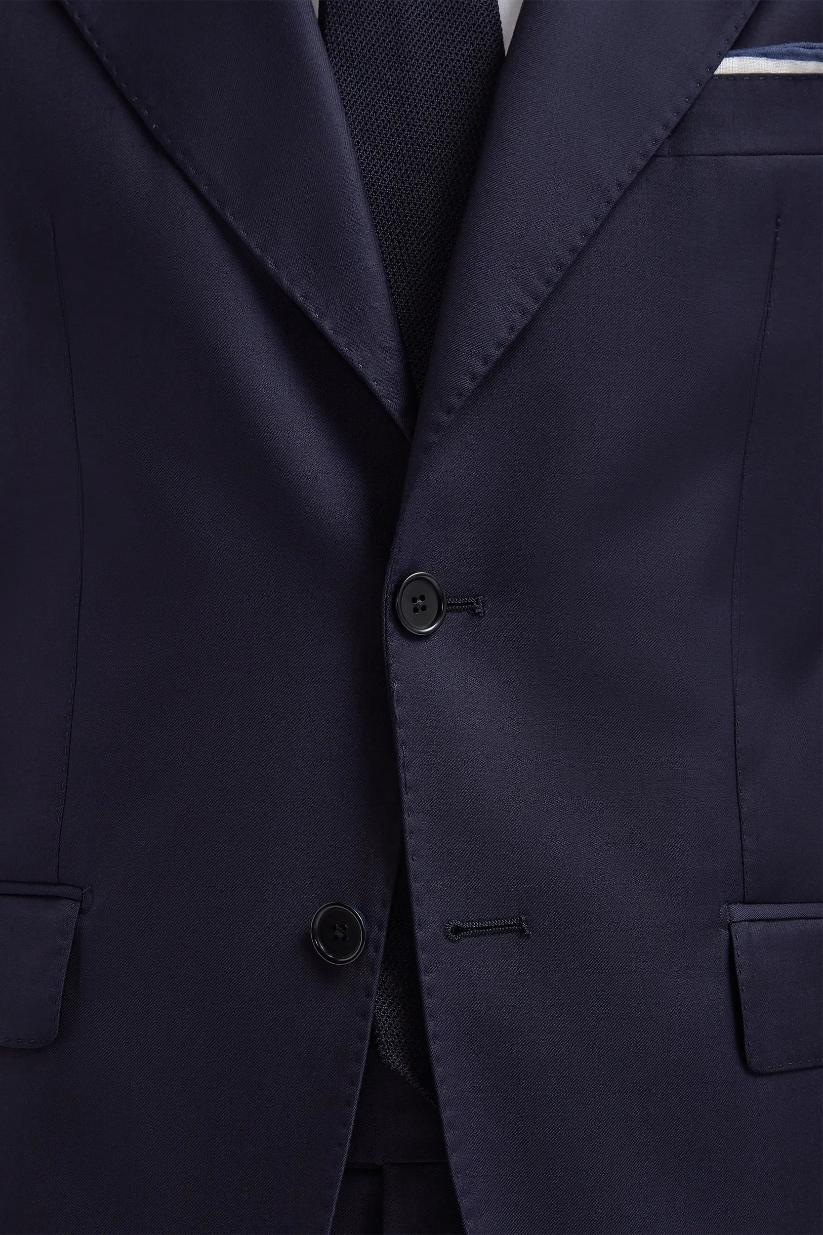 Blue suit