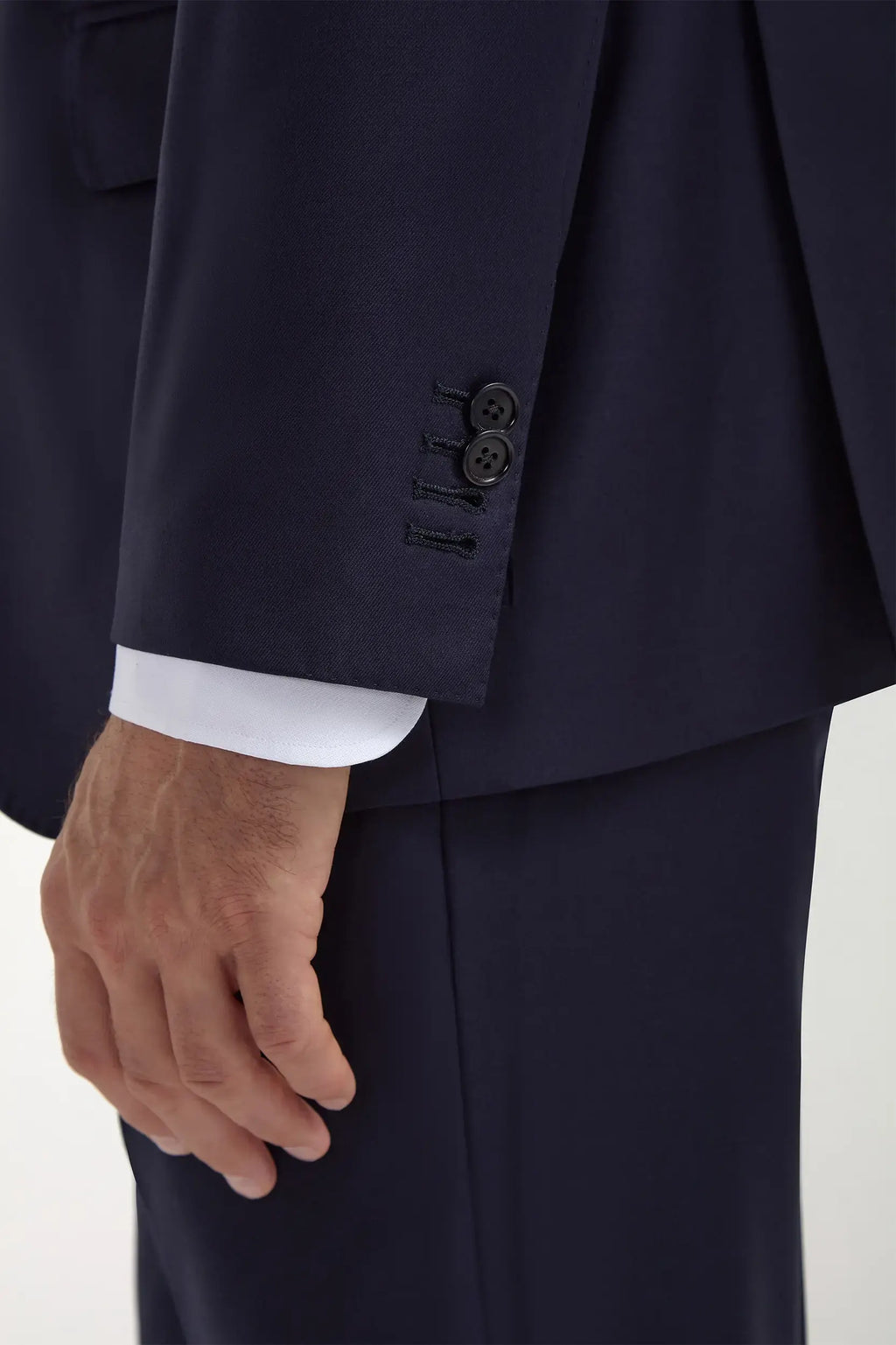 Blue suit